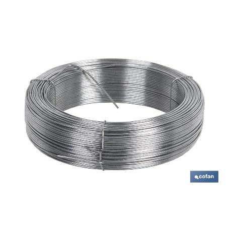 ROLLO ALAMBRE GALVANIZADO 5 KG (1,1MM) Nº 6