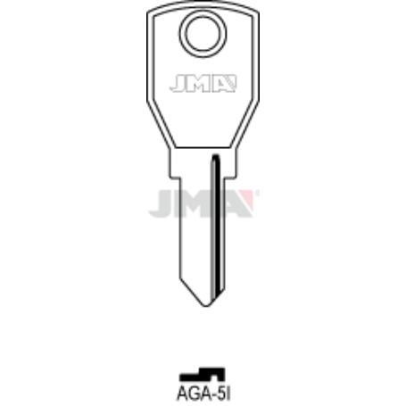 LLAVES JMA TIPO B MOD AGA- 5I (CAJA 50 UNIDADES)