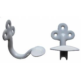 AMIG COLGADOR 2 BLANCO EPOXI