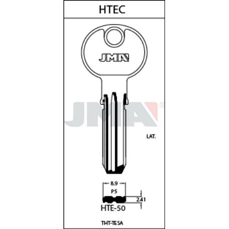 LLAVES JMA SEGURIDAD LATON MOD HTE-50