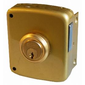 CERRADURA 1124/80 IZQUIERDA ESMALTADA