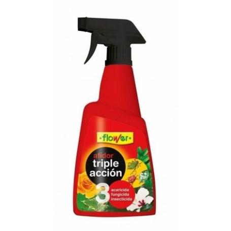 FLOWER INSECTICIDA TRIPLE ACCION PULVERIZADOR 450ML AFIDOR 30614