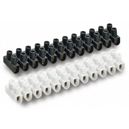 REGLETA CONEX.16 MM.NEGRA X10 UDS. (REF.216-N)