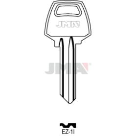 LLAVES JMA PROMO 50 LLAVES+5 GRATIS ACERO TIPO A MOD EZ-1I (CAJA 50 UNIDADES)