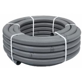 PVC TUBERIAS FLEXIBLE GRIS HIDROTUBO FLEX 32 MM ROLLOS 25M 3339