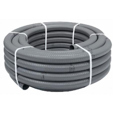 PVC TUBERIAS FLEXIBLE GRIS HIDROTUBO FLEX 32 MM ROLLOS 25M 3339