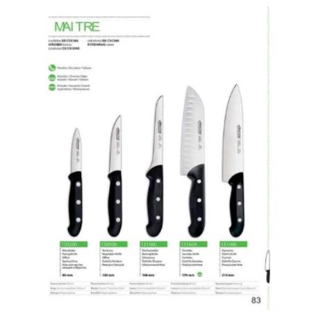 ARCOS M-FIB.150900-BL CUCHILLO COCINA HOJA INOX 220 MM.