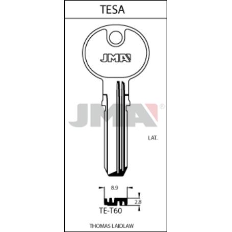 LLAVES JMA PROM. 30 LLAVES+5 GRATIS SEGURIDAD LATON MOD  TE-T60