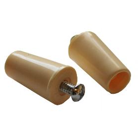 PERSIANA TOPE DE 40 MM CON TORNILLO ACERO COLOR MARFIL 06020001