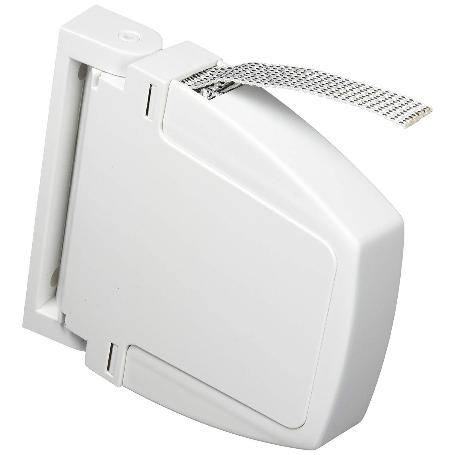 PERSIANA RECOGEDOR ABATIBLE  BLANCO+CINTA 20 MM BLANCA 06015001