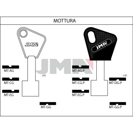 LLAVES JMA TIPO P MOD MT-CGP