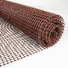 MALLA PLAST. MARRON 10X10MM APROX.