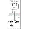 LLAVES JMA SEGURIDAD ALPACA MOD TE-T-11 TE-10P
