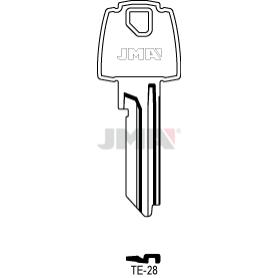 LLAVES JMA TIPO A MOD TE-28 (CAJA 50 UNIDADES)