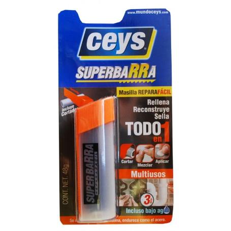 CEYS SUPERBARRA MASILLA EPOXI MULTIUSOS 48GR BL. 505036