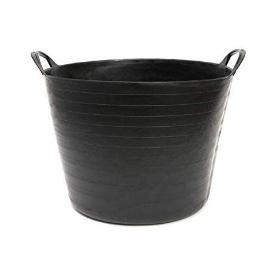 CAPAZO AGRICOLA PLASTICO 42 LT NEGRO 45X34X34CM