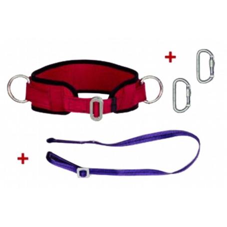 PONSA ECOSAFEX 1A COMPLETO CINTURON+CINTA+2 MOSQUETONES