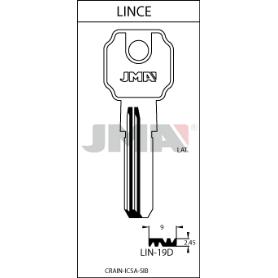 LLAVIN LIN-19D LATON SEGURIDAD