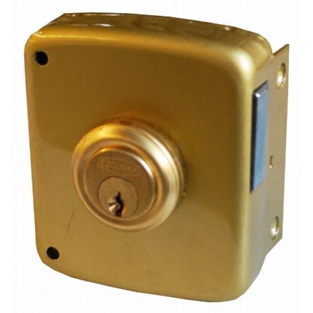 EZCURRA CERRADURA SOBREPONER 1124-  80 DERECHA ESMALTADA 1118181