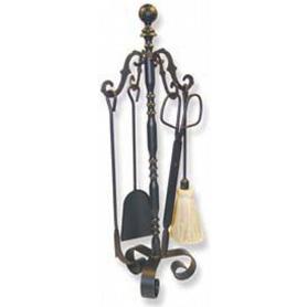 JUEGO CHIMENEA 4 PZAS. 10090