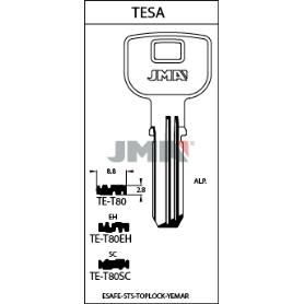 LLAVES JMA SEGURIDAD ALPACA MOD TE-T80