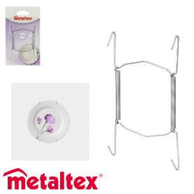 MENAJE METALTEX CUELGA PLATOS DE 18-26 CM-MIDE 16 CM 209002000