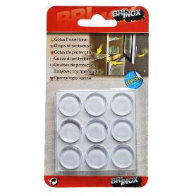 BRINOX GOTAS PLANAS PROTECTORAS ADH   9 P 17 MMX3.0 MM B7805-0H