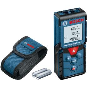 BOSCH PROFESSIONAL MEDIDOR LÁSER DE DISTANCIA GLM 40 (FUNCIÓN DE MEMORIA, MÁX. DISTANCIA: 40 M, 2 PILAS DE 1,5 V, F
