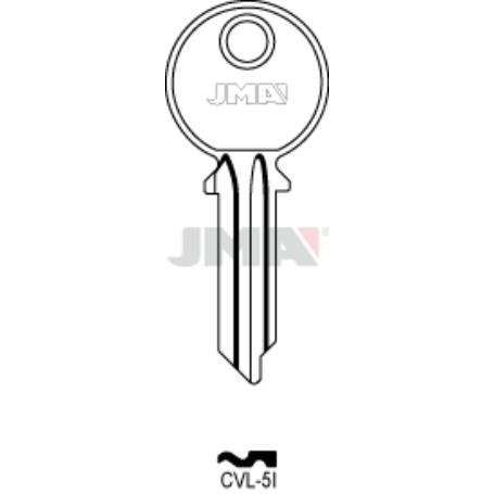 LLAVES JMA PROMO  50 LLAVES+5 GRATIS ACERO TIPO A MOD CVL-5I (CAJA 50 UNIDADES)