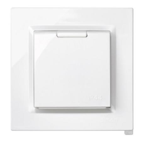 SIMON ENCHUFE SCHUCO MONOBLOC IP44 BLANCO SERIE 10 F1091450030