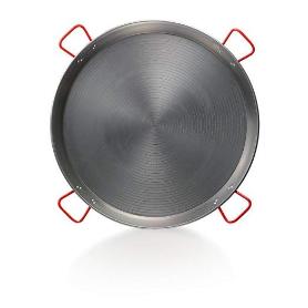PAELLERA PULIDA  90CM. 50RACIO 4 ASAS