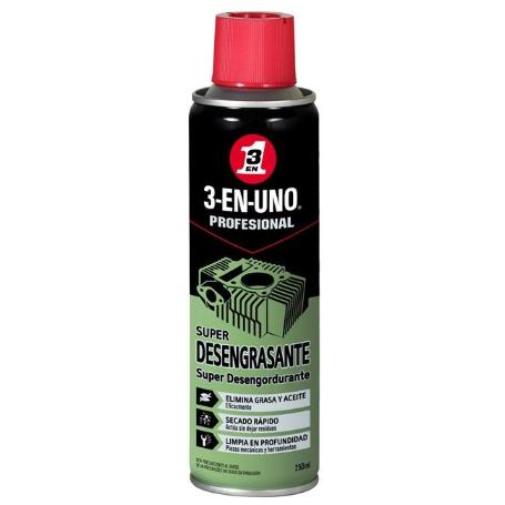 DESENGRASANTE SPRAY SUPER 250 ML.