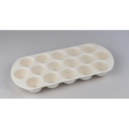 BANDEJA CUBITOS HIELO BLANCO