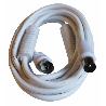 CONEX.TV M/H 1.5M.BLANCO CON FILTRO