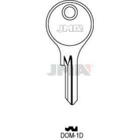 LLAVES JMA TIPO B MOD DOM- 1D (CAJA 50 UNIDADES)