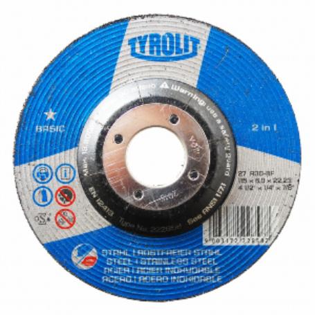 DISCO TIROL.115X6X22.2A30 BF REPASAR