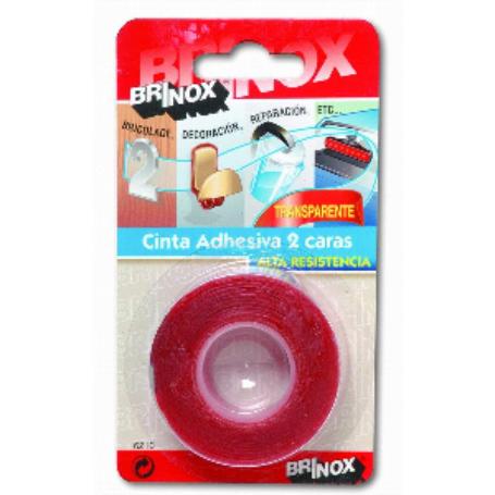 CINTA ADH.2CAR.19MM.X5MT.TRANSP.