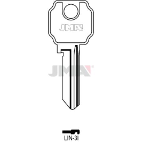 LLAVES JMA TIPO A MOD LIN- 3I (CAJA 50 UNIDADES)