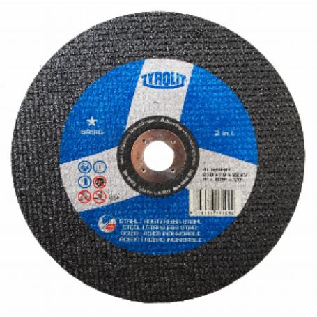 DISCO TIROL.230X1.9X22.23 ACERO BASIC