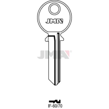 LLAVES JMA TIPO B MOD IF-60-70 (CAJA 50 UNIDADES)