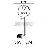 LLAVES JMA TIPO B MOD IF-I60-70 (CAJA 50 UNIDADES)