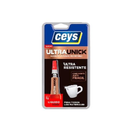 ADHESIVO INSTANTANEO CEYS ULTRAUNIK 3GR 504038
