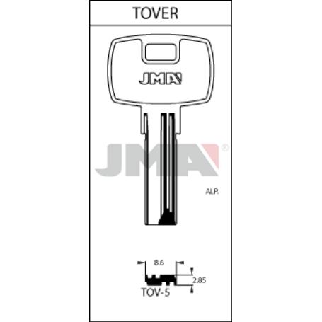 LLAVES JMA SEGURIDAD ALPACA MOD TOV-5 (BATON)