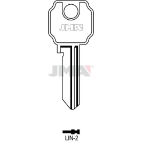 LLAVES JMA TIPO B MOD LIN- 2 (CAJA 50 UNIDADES)