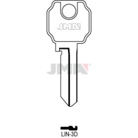 LLAVES JMA TIPO A MOD LIN- 3D (CAJA 50 UNIDADES)