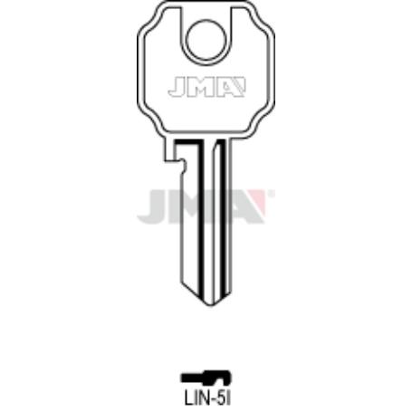 LLAVES JMA TIPO B MOD LIN- 5I (CAJA 50 UNIDADES)