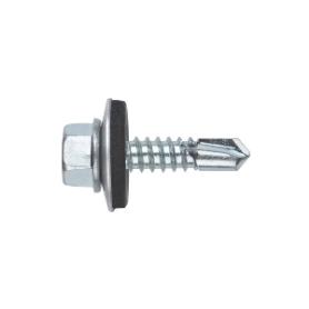 TORNILLO CON ARANDELA VULCANIZADA DE ACERO-EPDM