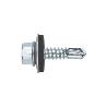 TORNILLO CON ARANDELA VULCANIZADA DE ACERO-EPDM