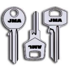 LLAVES JMA TIPO A MOD LIN-25D (ANTES LIN-15D) (CAJA 50 UNIDADES)