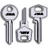 LLAVES JMA TIPO A MOD LIN-25D (ANTES LIN-15D) (CAJA 50 UNIDADES)